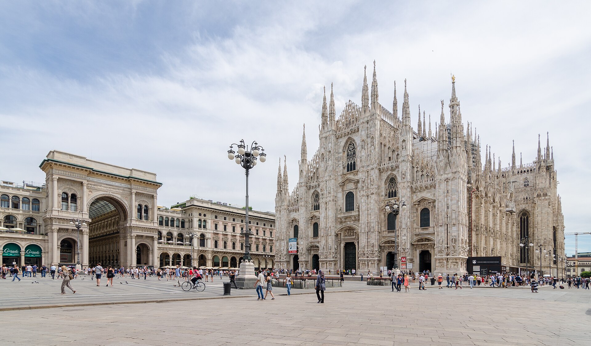 Milan Cathedral and Piazza del Duomo