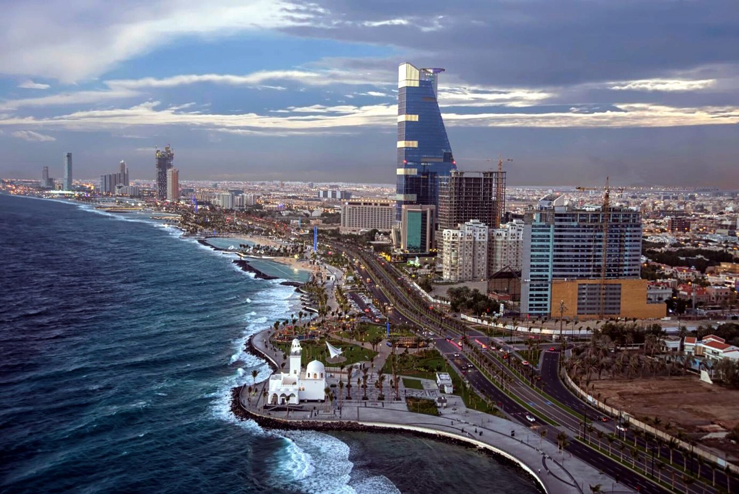 The waterfront and Corniche in Jeddah