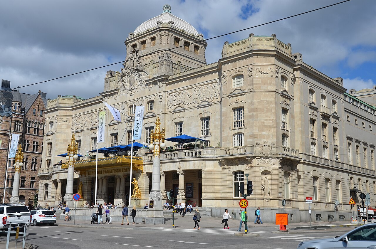The Royal Dramatic Theatre on the Stockholm waterfront