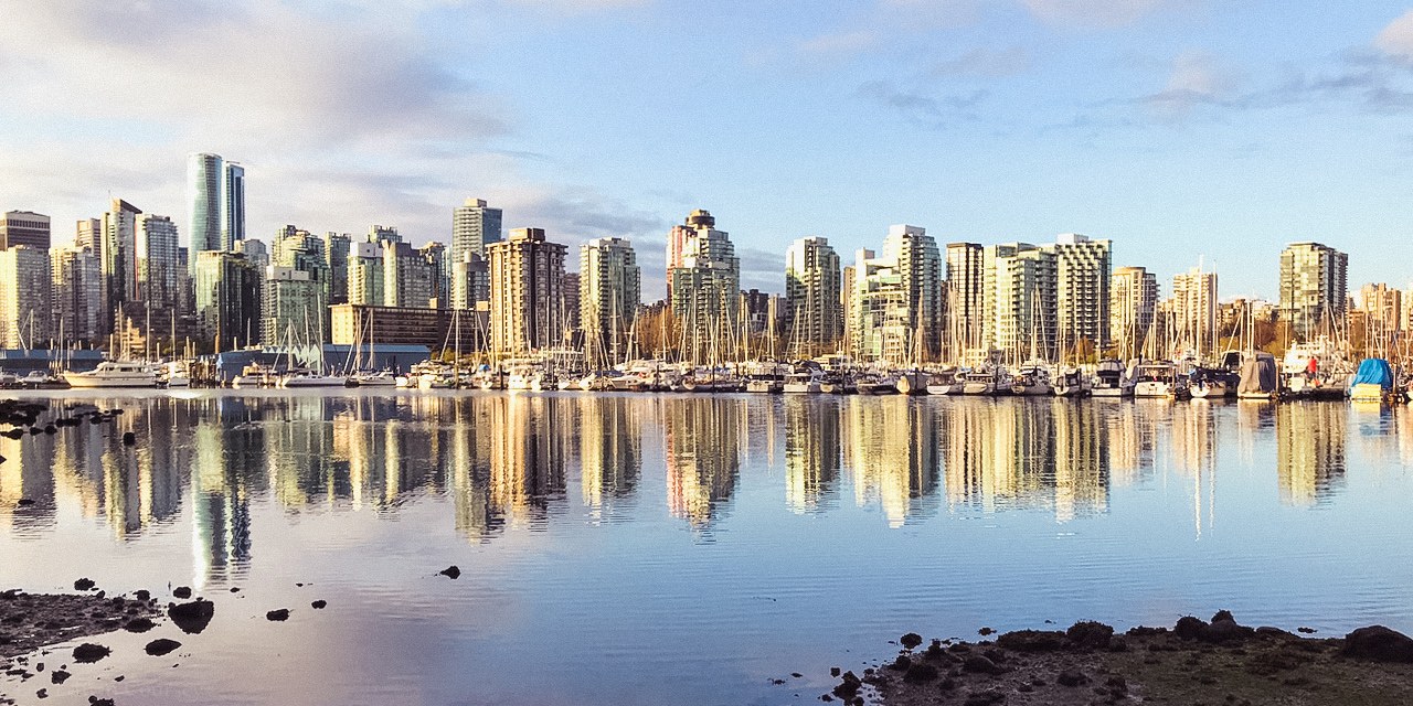 Vancouver waterfront skyline