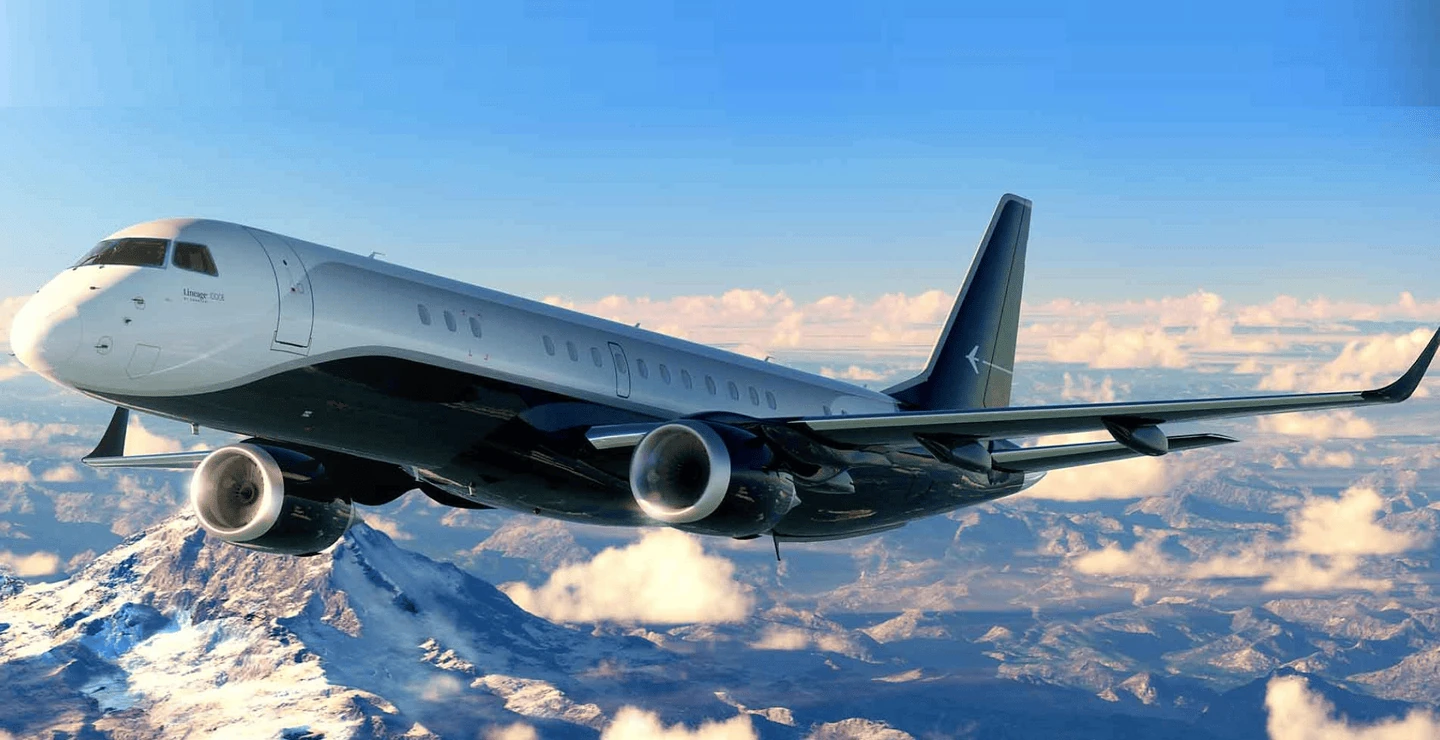 Embraer Lineage 1000 — full aircraft photograph