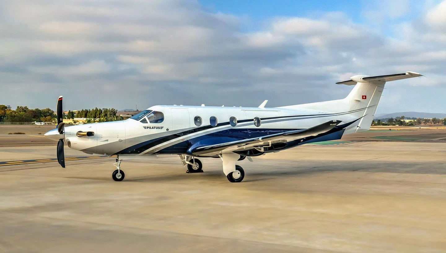 Pilatus PC-12/47E (NG) — full aircraft photograph
