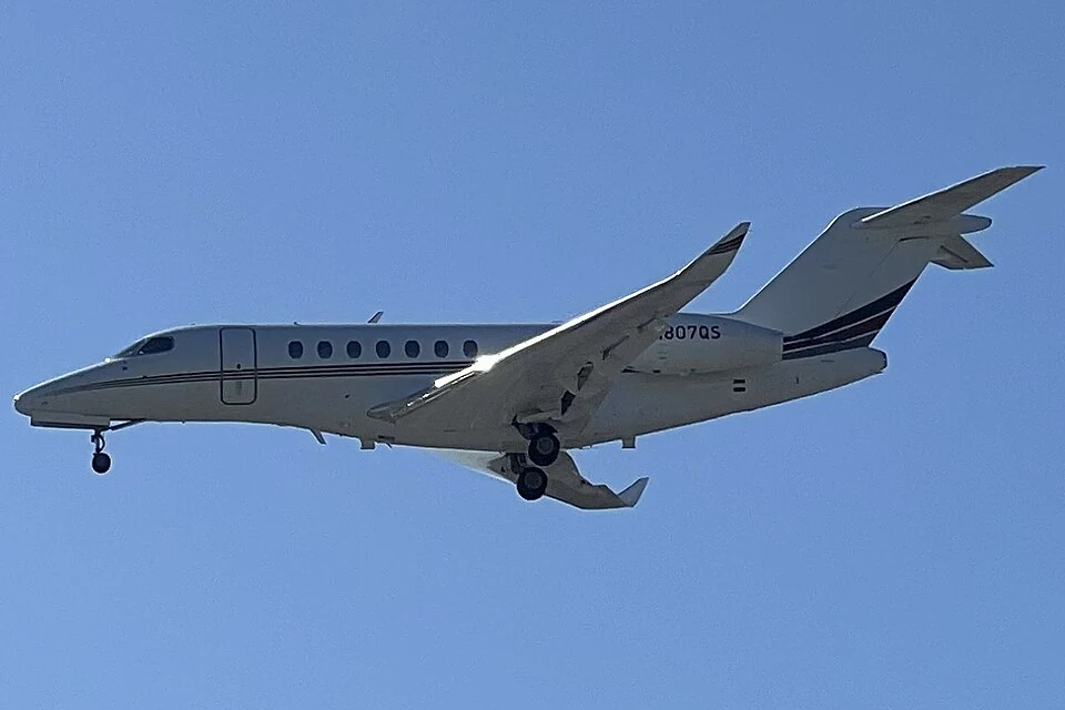 Citation Longitude — full aircraft photograph