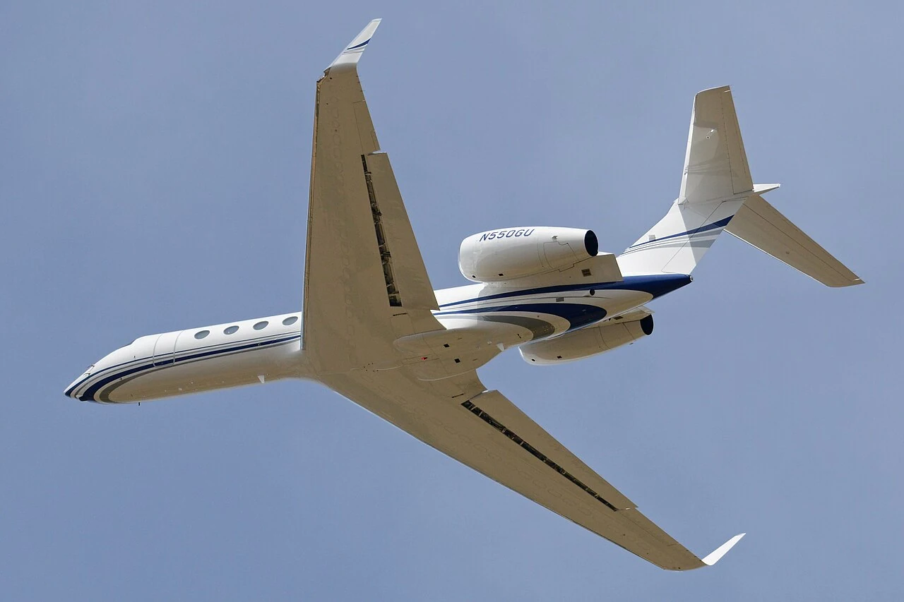 Gulfstream G550 — full aircraft photograph